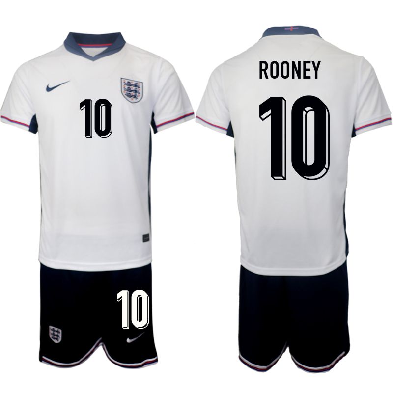 Men 2024-2025 Season England home white #10 Soccer Jersey->customized soccer jersey->Custom Jersey